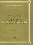 Cumpara ieftin Studii Si Articole De Istorie XLV-XLVI 1988 - N. Adaniloaie, A. Iordanescu