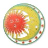 Soarele si luna-decoratiune metalica XW-31