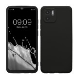 Husa kwmobile pentru Xiaomi Redmi A1, Silicon, Negru, 60137.47, Carcasa