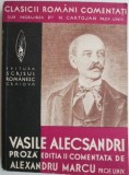 Cumpara ieftin Proza Vasile Alecsandri, Editie Comentata Alexandru Marcu - Roman Beletristica