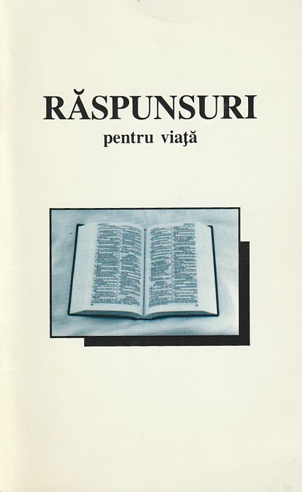 RASPUNSURI PENTRU VIATA ( THE BIBLELEAGUE )