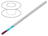 Cablu EcoCable Mini 2x24AWG Gri &Icirc;nchis