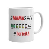 Cana alba personalizata Ziua Mamei, Model 4, INOVATIX&reg;. 330ml, Oem