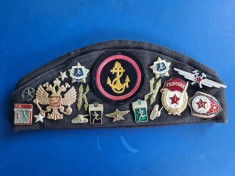 Boneta CCCP sovietica tanchist soldat in termen
