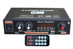 Amplificator Karaoke G919, BT, SD card, MP3, FM, 360W P.M.P.O foto