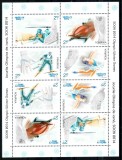 Romania 2014, LP 2014 a, Jocurile Olimpice Sochi, minicoala cu tete-beche, MNH!