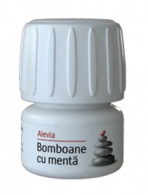 Bomboane cu Menta Alevia 60cpr foto