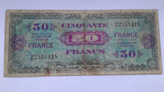 Franta 50 franci 1944 foto