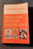 Pagini uitate din istoria educatiei fizice Constantin F. Nicolescu