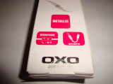 Casti cu microfon OXO Essential collection metalic handsfree + adaptor, Casti In Ear, Cu fir, Mufa 3,5mm, Genius