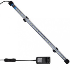 vidaXL Lampă cu LED pentru acvariu, alb, 48 cm