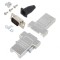 Conector D-Sub 9-Pin Tată pentru Cablu - Set Complet Negru