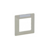 Plate Valena Life - cu label holder (horizontal) - 1 module - ivory, Legrand