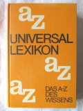 &quot;UNIVERSAL LEXIKON. Das A-Z Des Wissens&quot;, 1969. Lexicon universal in lb. germana