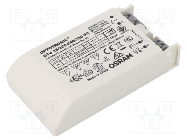 Alimentator LED pulsatoriu 13W 18-38V DC 350mA ams OSRAM