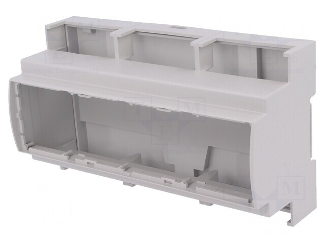 Carcasă pentru șină DIN 91x160.2x62mm gri