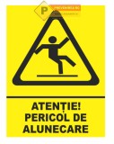 Indicator pericol de alunecari
