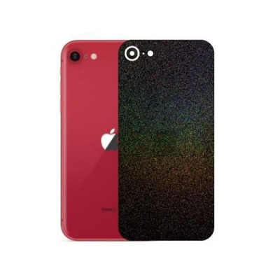 Set Folii Skin Acoperire 360 Compatibile cu Apple iPhone SE (2020) (Set 2) - ApcGsm Wraps Galactic Rainbow foto