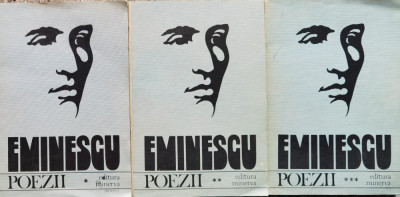 Poezii Vol.1-3 Editie Critica De D. Murarasu - Mihai Eminescu ,556794 foto