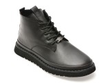Ghete GRYXX negre, 251KS08, din piele naturala
