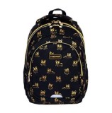 Cumpara ieftin Ghiozdan Head AB300, 3 compartimente, 42 x 30 x 19 cm, design auriu