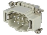Conector HDC tată 6 pini 16A 500V