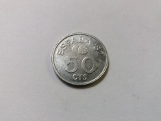 SPANIA -50 centimos 1982 foto