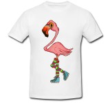 Cumpara ieftin Tricou &quot; Flamingo cu ciorapi &quot;
