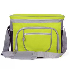Geanta frigorifica Frosty Lemon/Green 30 litri, 26x27x36 cm