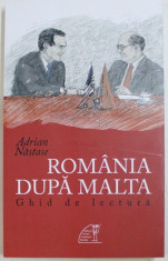 ROMANIA DUPA MALTA de ADRIAN NASTASE , 2018 , DEDICATIE* foto