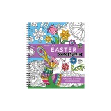 Color &amp; Frame - Easter (Adult Coloring Book)