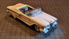 Macheta vintage de colectie: Edsel Citation Convertible (decapotabila), sc 1/43, Franklin Mint 1987, China