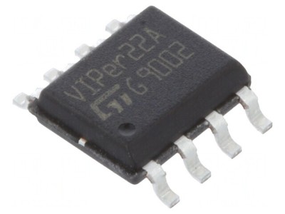 Driver Flyback Controller PWM SO8 0.7A 730V 54-66kHz foto