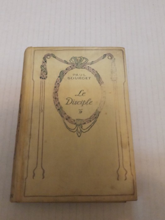 Le disciple - Paul Bourget