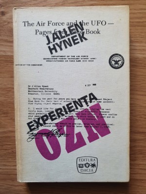 EXPERIENTA OZN O CERCETARE STIINTIFICA - Allen Hynek foto