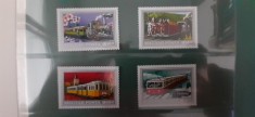 Ungaria-Transport,locomotive ,trenuri- serie completa-nestampilate MNH (T1)