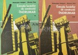 Cumpara ieftin Executia lucrarilor de constructii. Indrumar (2 volume) - 1987 - Sebastian Tologea ($W103), Tehnica