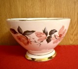 ZAHARNITA/ BOL DIN PORTELAN FIN ENGLEZESC- MARCAJ GLADSTONE- ROMANCE- FINE BONE CHINA