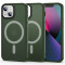 Husa Tech-Protect Magmat MagSafe pentru Apple iPhone 13 Mini Verde Mat