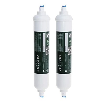 Set 2 filtre de apa pentru frigider, Compatibil, Side By Side, LG, Samsung, Daewoo, Bosch, Siemens foto