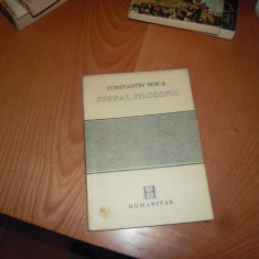 Carte: Jurnal filozofic - Constantin Noica, Editura Humanitas, 1990