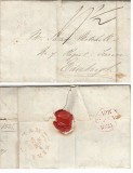 Great Britain 1835 Pre-Stamp Cover + Content Edinburgh DB.164