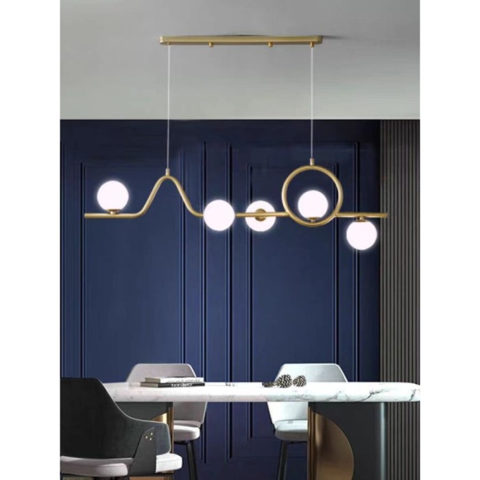 Lustra LED Modern Glob Mat G9