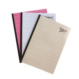 Caiet cu Spirala Pukka Pad UniPads A4, 200 File Dictando, Roz Albastru Gri