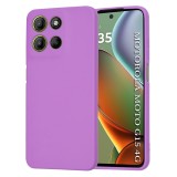 Husa silicon Motorola Moto G15 Asteroid GSM SoftFlex, mov