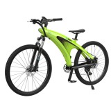 Cumpara ieftin Bicicleta electrica iSEN Q5 Verde, 650W, Roata 27.5 , 9 viteze Shimano, Rulare full electric sau asistata, 45km h, Baterie detasabila, IPX4