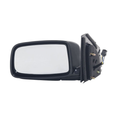 Oglinda exterioara Mitsubishi Lancer (Cs) 09.2003-08.2008 partea stanga BestAutoVest crom plana carcasa neagra reglare electrica cu incalzire, cu 5 p foto