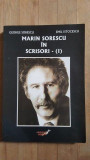 Marin Sorescu in scrisori - I- George Sorescu, Emil Istocescu