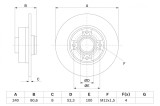 BOSCH 0 986 479 007 Disc frana