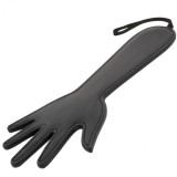 DARKNESS - BLACK FETISH HAND PADDLE, DARKNESS SENSATIONS